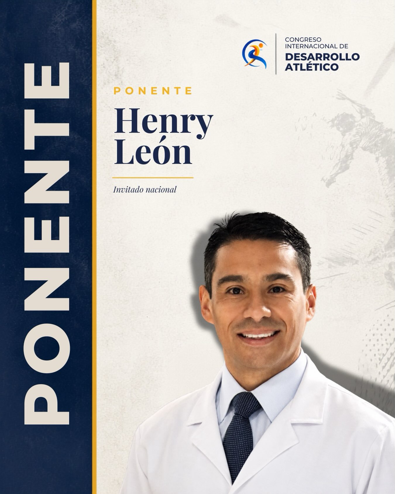 Imagen oficial de Henry León